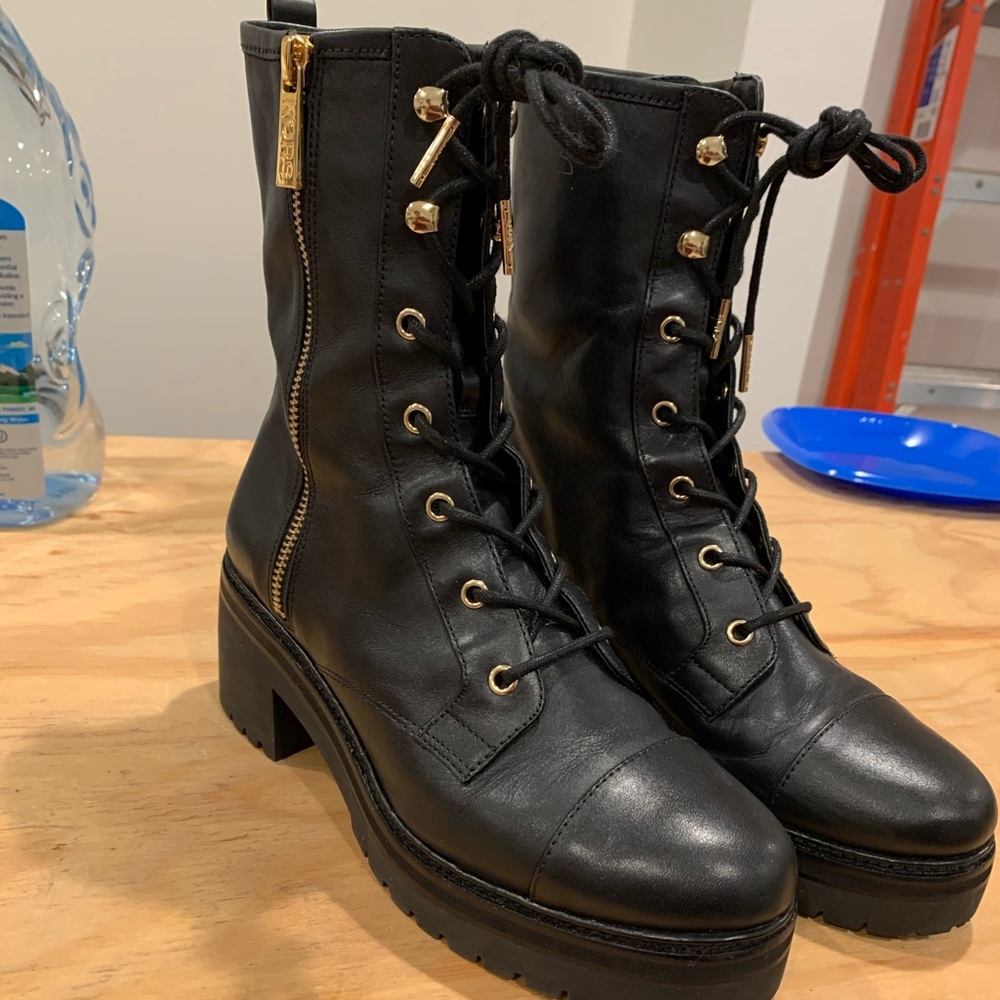 Michael Kors “ Anaka” military boots